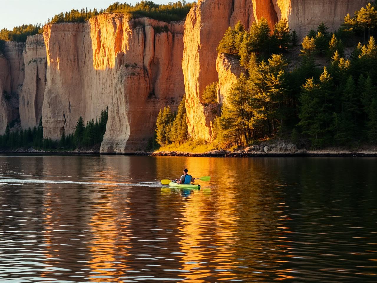 Kayak the Wisconsin River